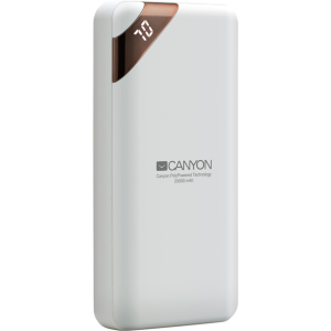 УМБ Canyon 20000 mAh White (CNE-CPBP20W) ТОП в Миколаєві