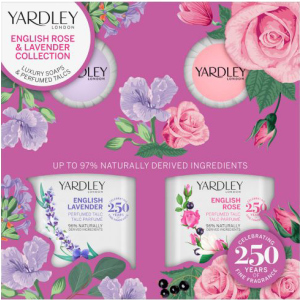 Набор для женщин Yardley English Lavender & English Rose 4 х 50 г (5056179301924) ТОП в Николаеве