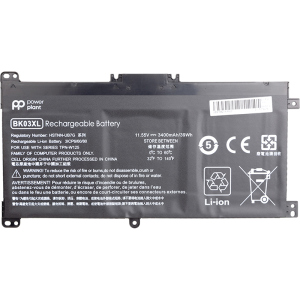 Аккумулятор PowerPlant для ноутбуков HP Pavilion X360 14-BA (BK03XL, HSTNN-LB7S) 11.55V 3400mAh (NB461493)