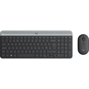 Комплект Logitech MK470 Wireless Slim Graphite (920-009206) в Миколаєві