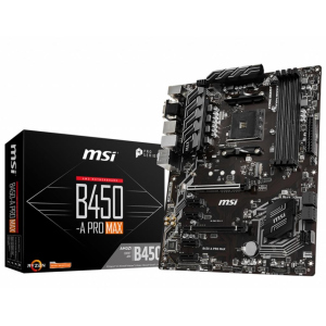 Материнська плата MSI B450-A PRO MAX ТОП в Миколаєві