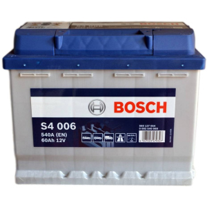 Автомобильный аккумулятор Bosch 60Аh (+/-) S4006 (540EN) (0 092 S40 060) лучшая модель в Николаеве