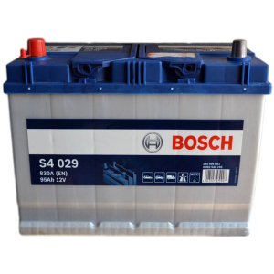 Автомобільний акумулятор Bosch 95Аh (+/-) ASIA S4029 (830EN) (0 092 S40 290) ТОП в Миколаєві