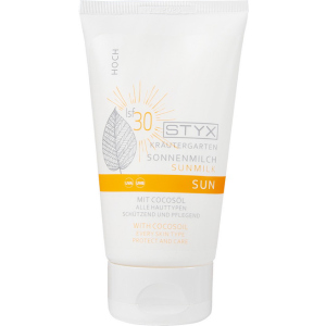 Солнцезащитное молочко Styx Naturcosmetic Sun Milk SPF30 150 мл (9004432146139) надежный