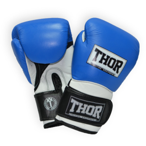 Рукавички боксерські Thor Pro King (PU) 14 унцій Blue/White/Black (8041/03(PU) B/Wh/Bl 14 oz.) в Миколаєві