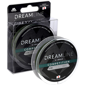 Шнур Mikado Dream Line Competition 8-Braid 300 м 0.18 мм 18.32 кг Зелений (ZDL000G-300-018) в Миколаєві