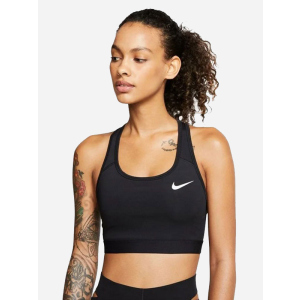 Спортивний топ Nike Swoosh Band Bra Non Pad BV3900-010 M Чорний (193655466694) краща модель в Миколаєві