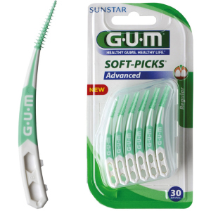 Набір міжзубних щіток GUM Soft-Picks Advanced 30 шт (7630019902366) в Миколаєві