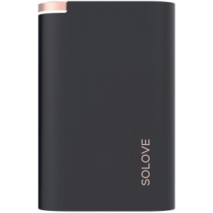 Портативная батарея Solove AirS 8000 mAh External Power Bank Normal edition Black лучшая модель в Николаеве