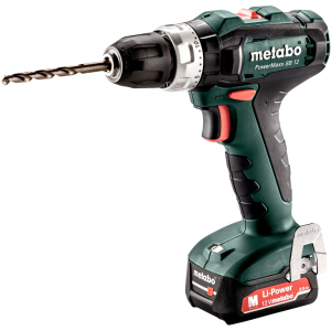 Ударний дриль Metabo PowerMaxx SB 12 (601076500) ТОП в Миколаєві