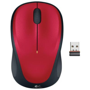 Миша Wireless Logitech M235 (910-002496) Red USB ТОП в Миколаєві