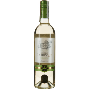 Вино Château Larroque біле сухе 0.75 л 12.5% ​​(3287140108927)