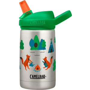 Спортивная термофляга для воды CamelBak 2284101040 eddy+ Kids Kids SST Vacuum Insulated 12oz Camping Foxes 0.35 л (886798025063) ТОП в Николаеве