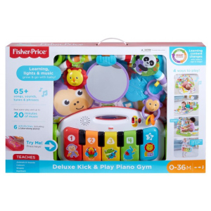 Коврик-игровой центр Fisher-Price Нажимай и играй с технологией Smart Stages (FWT18) в Николаеве