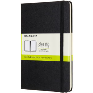 Нотатник Moleskine Classic 11,5 х 18 см 192 сторінки без линівки Чорна (8058647626604) ТОП в Миколаєві