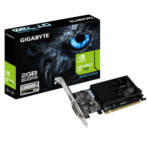 Відеокарта GeForce GT730 2048Mb GIGABYTE (GV-N730D5-2GL) краща модель в Миколаєві