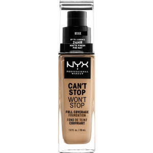 Жидкая тональная основа NYX Professional Makeup Can`t Stop Won`t Stop 24-Hour Foundation 11 Beige 30 мл (800897157289) лучшая модель в Николаеве