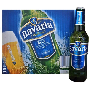 Упаковка пива Bavaria світле відфільтроване 5% 0.5 л x 15 шт (8714800013581) в Миколаєві