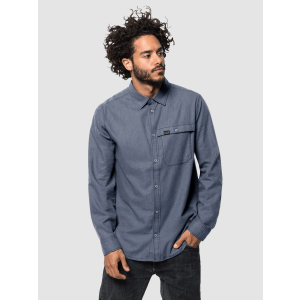 Рубашка Jack Wolfskin Naka River Shirt M 1403051-1010 XXL Темно-синяя (4060477289762) в Николаеве