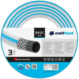 Поливальний шланг Cellfast Basic 50 м 1/2" (10-402) краща модель в Миколаєві