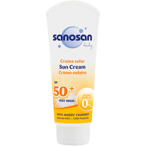 Детский солнцезащитный крем Sanosan Baby SPF 50 75 мл (4003583197682) в Николаеве