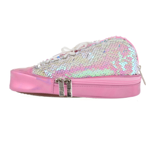 хороша модель Пенал м'який YES TP-24 Sneakers with sequins Pink (532723)