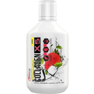 Колаген Genius Nutrition Collagen-X5 500 мл Strawberry (5402386010720) в Миколаєві