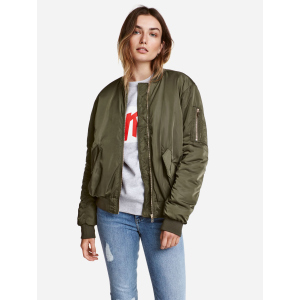 Бомбер H&M 1803-4279514 34 Хаки (hm04379019653_KC100000009130) ТОП в Николаеве