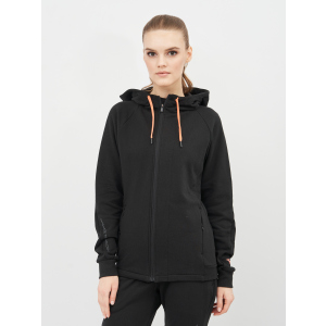 Толстовка Mizuno Athletic Zip Hoody K2GC070109 L Чорна (5054698961834) краща модель в Миколаєві