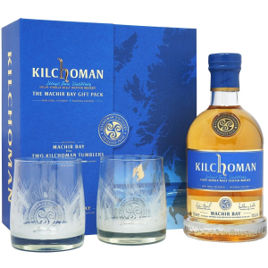 Віскі Kilchoman Machir Bay 0.7 л 46% + 2 келихи (5060210702489) краща модель в Миколаєві