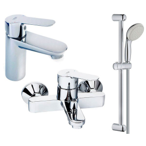 Набор смесителей GROHE BauEdge 123365S (27598001+23605000+23330000) в Николаеве