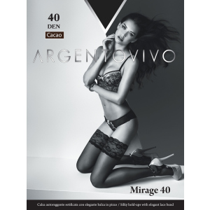 Чулки Argentovivo Mirage 40 Den 3/4 р Cacao (8051403068793)