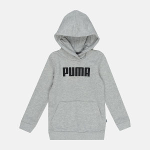 Худі дитяче Puma Girls Ess Big Hoody Tr 85497402 116 см Light Gray Heather (4059507738431) в Миколаєві