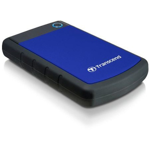 Накопичувач Transcend StoreJet 25H3P 1TB 2.5 USB 3.0 Blue (TS1TSJ25H3B) в Миколаєві