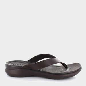 хороша модель В'єтнамки Crocs Capri V Flip 202502-22Z-W5 34-35 Коричневі (887350705409)