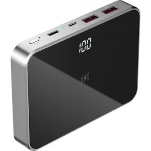 Батарея універсальна PRESTIGIO Graphene Fast Charging, 10000 mAh (37Wh), 2*USB3.0 QC, 1*Typ