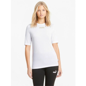 Футболка Puma Modern Basics Tee 58592902 M White (4063697256811) ТОП в Миколаєві