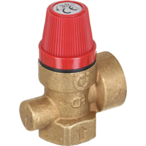 Запобіжний клапан Caleffi DN 3/4" (6 бара) для систем опалення (311560) в Миколаєві