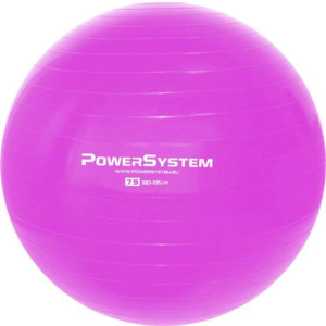 М'яч для фітнесу та гімнастики Power System PS-4013 Pro Gymball 75 см Pink (4013PI-0) в Миколаєві