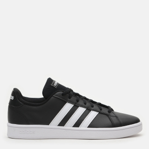 Кеды Adidas Grand Court Base EE7482 35 (3.5UK) 22.2 см Core Black (4061616904034) лучшая модель в Николаеве