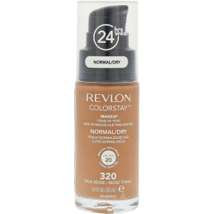 Тональний крем Revlon ColorStay нормальна та суха шкіра з дозатором 320 True Beige 30 мл (309974677080) краща модель в Миколаєві