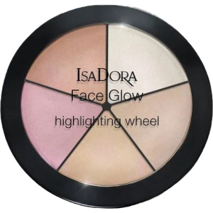 Хайлайтер для обличчя Isadora Face Glow Highlighting Wheel палетка 51 champagne glow 18 г (7317851187518)