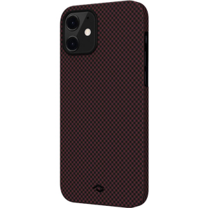 Панель Pitaka MagEZ Case Plain для Apple iPhone 12 mini Black/Red (KI1204)