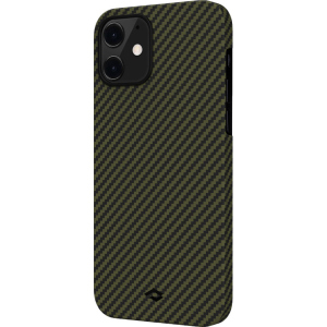 Панель Pitaka MagEZ Case Twill Apple iPhone 12 mini Black/Yellow (KI1205) в Миколаєві