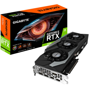 Видеокарта Gigabyte, GeForce RTX 3090, GAMING OC, 24Gb GDDR6X, 384-bit, 2xHDMI/3xDP, 1755/19500 MHz, 2x8-pin (GV-N3090GAMING OC-24GD) ТОП в Николаеве