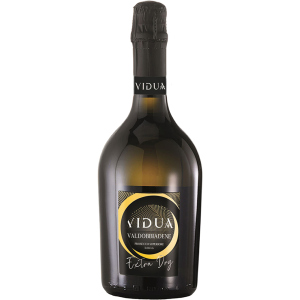 Вино ігристе Vidua Valdobbiadene Prosecco Superiore DOCG Extra dry біле сухе 0.75 11% (8020502083037) надійний