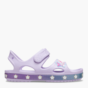 Сандаліи Crocs Girls Fun Lab Unicorn Charm Sandal 206366-530-C13 30-31 Lavender (0191448457799) краща модель в Миколаєві