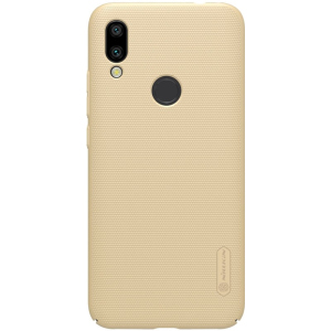 Панель Nillkin Super Frosted Shield Case для Xiaomi Redmi 7/Y3 Gold краща модель в Миколаєві