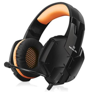 Навушники REAL-EL GDX-7700 SURROUND 7.1 black-orange рейтинг