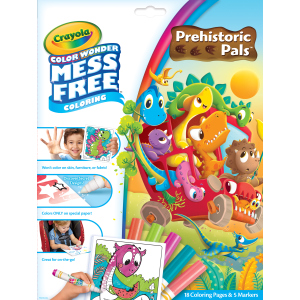 Розмальовка Crayola Color Wonder Динозаври (919068.018) (0071662027223) ТОП в Миколаєві